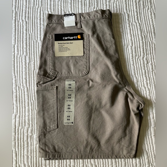 NWT Washed Duck Work Short - Picture 4 of 6